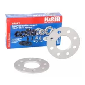 H&R Track widening TRAK+ Wheel Spacers 5mm 1034650 AUDI,PEUGEOT,CITROEN,A5 Sportback (F5A),A5 Coupe (F53),A5 Cabrio (F57),206 Schragheck (2A/C)
