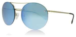 Prada Sport PS54RS Sunglasses Pale Gold ZVN5M2 56mm