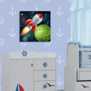 4545CO-6 Multicolor Decorative Canvas Painting