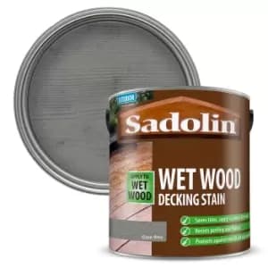Sadolin Wet Wood Decking Stain Cape Grey - 2.5L