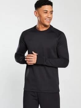 Nike Academy Therma Crew Top Black Size L Men