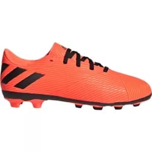 adidas Junior Nemeziz 19.4 Firm Ground Football Boot - Red Black, Size 11