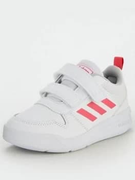 Adidas Tensaurus Childrens Trainers - White/Pink