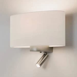 1 Light Indoor Wall Reading Light Matt Nickel, E27