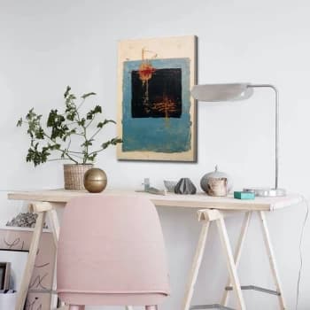 4570ABSC - 034 Multicolor Decorative Canvas Painting