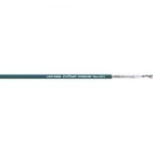 Network cable CAT 5e SFUTP 2 x 2 x 0.12 mm2 Blue