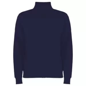 Kustom Adults Unisex Kit Sweat Jacket (L) (Navy)