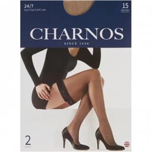 Charnos 24/7 15D 2PP Hold Ups - Ecru