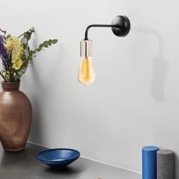 Denge - 3435 Black Nickel Wall Lamp