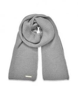 Katie Loxton Chunky Knit Scarf - Grey
