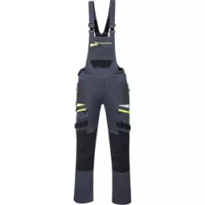 Portwest DX4 Work Bib and Brace Metal Grey L