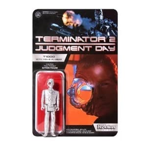 T1000 Officer with Hole In The Head Terminator 2 ReAction Action Figure