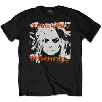 Debbie Harry - French Kissin' Mens Small T-Shirt - Black