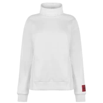 HUGO Hugo Niale Polo Sweater - White