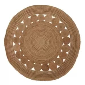 Interiors By Ph Round Jute Rug Natural