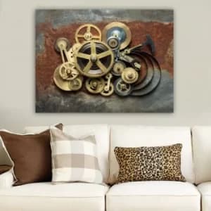 269216039_70100 Multicolor Decorative Canvas Painting