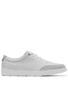 Rockport Tm Court Blucher Trainer - White, Size 12, Men