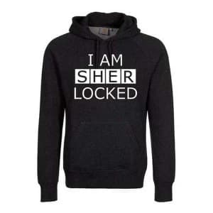 Sherlock - I am Sherlocked Unisex Small Hoodie - Black