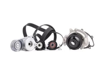GATES Water Pump + V-Ribbed Belt Kit CHRYSLER,MERCEDES-BENZ,JEEP KP17PK2035-2