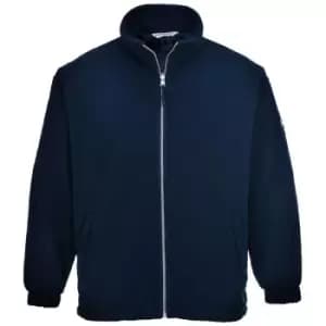 F285NARL - sz L Windproof Fleece - Navy - Navy - Portwest
