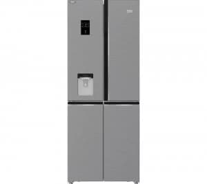 Beko GNE480EC3DVX 474L Frost Free American Freestanding Fridge Freezer
