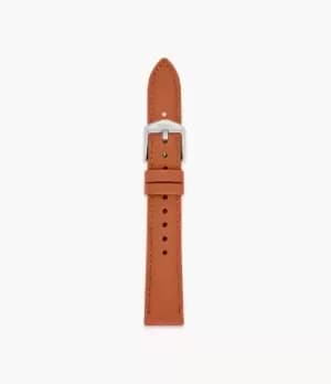 Fossil Women 16mm Light Brown Eco Leather Strap
