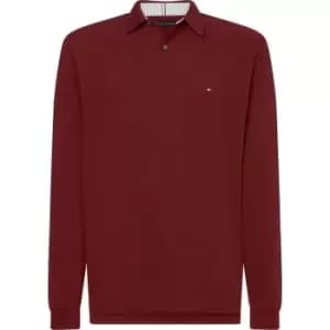 Tommy Hilfiger 1985 Long Sleeve Polo - Red