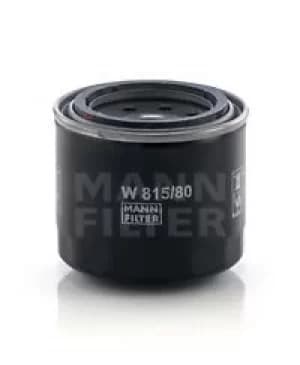 Oil Filter W815/80 By Mann