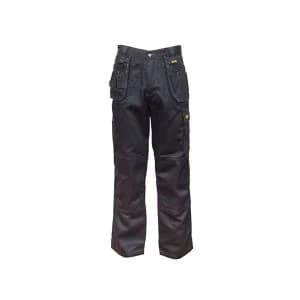 DEWALT Thurlston 3D Stretch Black Trousers Waist 40" Leg 31in
