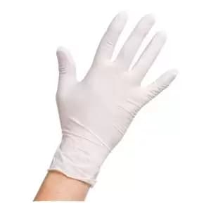Latex Gloves Powder Free Disposable Medium 50 Pairs 558081