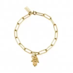 Gold Link Chain Protection Bracelet GBLC20701106