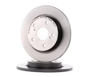 BREMBO Brake disc TOYOTA 08.A912.11 4243102170,4243102180,4243112280 Brake rotor,Brake discs,Brake rotors 42431YZZAE