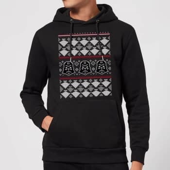 Star Wars Imperial Darth Vader Christmas Hoodie - Black - L