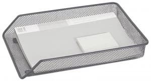Q-Connect Mesh A4 Letter Tray Silver