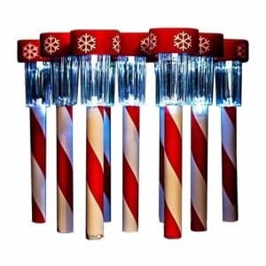 Zexum Christmas LED Solar Garden Spike Light - 10 Pack