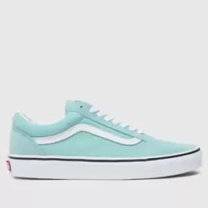 Vans Old Skool Trainers In Pale Blue