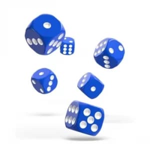 Oakie Doakie Dice D6 (Solid Blue)