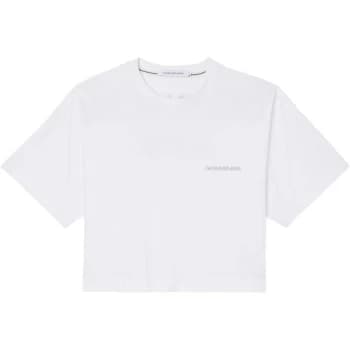 Calvin Klein Jeans Back Institutional T Shirt - BRGHT WHT YAF
