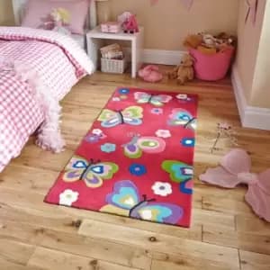 Think Kids 5234 Pink 70cm x 140cm Rectangle