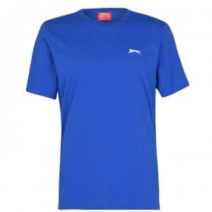 Slazenger Plain T Shirt Mens - Royal Blue