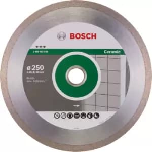 Bosch 2608602638 250x30/25.4mm DIAMOND CUTTING DISC CERAMIC HPP
