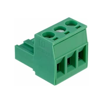 1754465 MSTB 2,5/ 3-ST 3 Way Screw Plug Terminal Block 12A 5mm - Phoenix Contact
