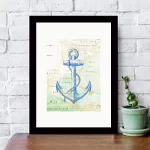 SC50221 Multicolor Decorative Framed MDF Painting