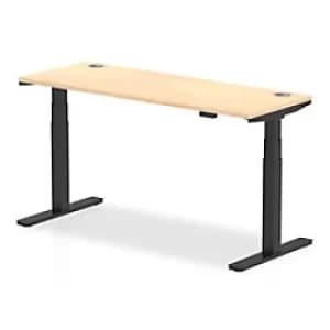 Dynamic Ergonomic Desk Impulse HASCP166BMPE Corner Desk MFC 1200 mm x 600 mm x 730 mm Grey Oak
