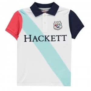 Hackett Hacket Sash Polo - White 8AM