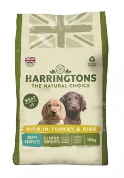 Harringtons Puppy Rich Turkey and Rice Dry Dog Food 10kg