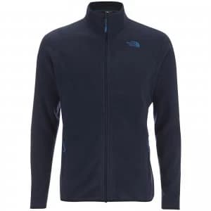The North Face Mens 100 Glacier Full Zip Jumper - Urban Navy - L