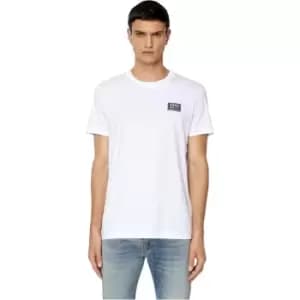 Diesel Patch Logo T-Shirt Mens - White