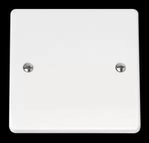 Click Scolmore Mode 1 Gang Blanking Plate Polar White - CMA060