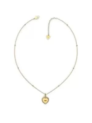 Guess Fine Heart Necklace Ladies